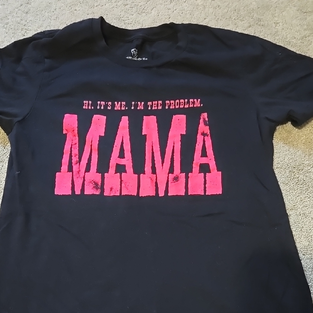 Black and Pink Graphic Kids T-Shirt